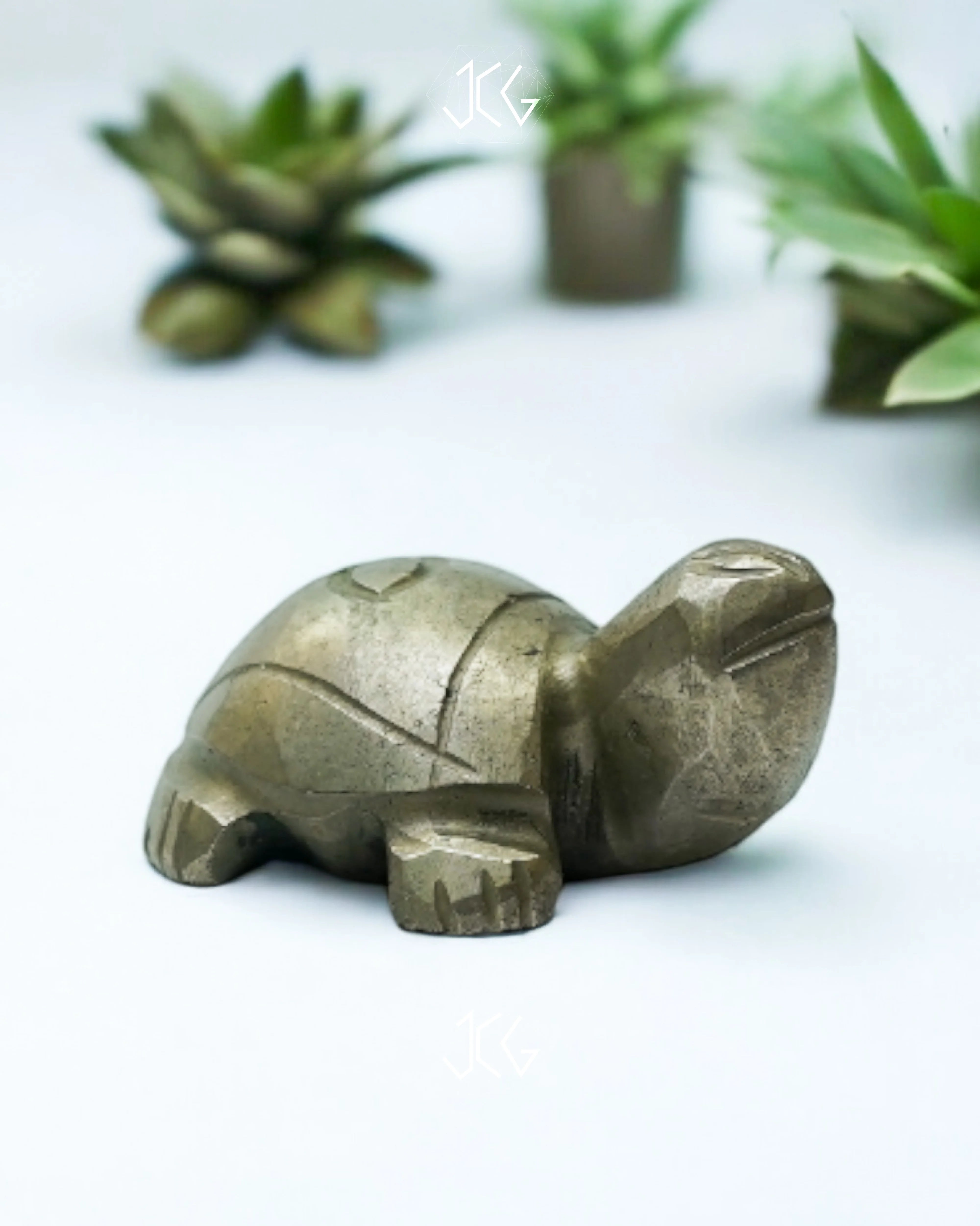 Pyrite Turtles Jaipur Crystal Gems